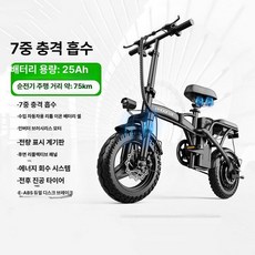 maxtiger 전기오토바이 전동스쿠터 전기자전거, 프리미엄 - 7 25A 75km