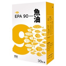 德創生技高濃度EPA常態95%以上mini魚油(單顆500mg EPA) 快樂魚油 無腥味好吞嚥, 1個, 30顆
