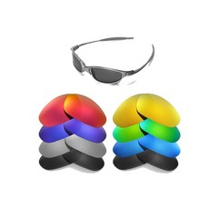 오클리 줄리엣 렌즈 리필렌즈 교체렌즈 호환 OAKLEY JULIET 호환렌즈, 레드, 1개