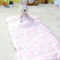 여아 유아 아기 순면 폭신한 낮잠 이불 지퍼 침낭 seo2+9ibP