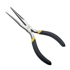 STANLEY 니들 롱로즈 플라이어 스탠리STHT84096-8 롱로우즈 롱노즈플라이어 롱로즈, 1개