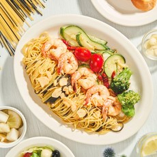 그로또 알리오 올리오 파스타 밀키트 2인분, 748g, 1개