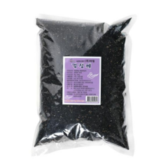 고소한 검정깨 몸에좋은 흑임자 수입산 검정깨 1kg, 1개