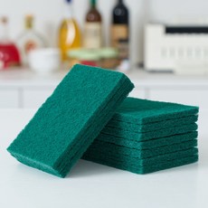 강력세척 다목적 청 수세미 가정용 업소용, 1개, 10개입