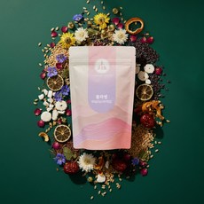 자스민영 블라썸티 30티백 [한의사x의사x티소믈리에 직접연구] 한약재(식약공용) 허브 등 10종 블렌딩티 허브차 그린루이보스티 국화 로즈페탈, 1세트, 30개입, 60g