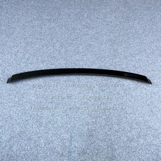 BMW 2013-2019 3 시리즈 F30 F35 F80 320i 325i 330i 리어 윈도우 루프 스포일러 호환, 유광 블랙