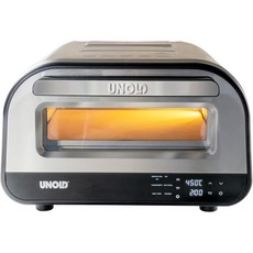 Unold Pizzaofen 피자 오븐 전기 스테인리스 스틸 피자스톤 450도, 루이스 피자오븐