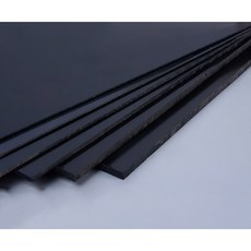 두께 1mm/1.5mm/2mm/3mm 흰색/검정색 ABS 플라스틱 보드 모델 시트 재료 DIY 부품 액세서리 1, 200x200x1mm White