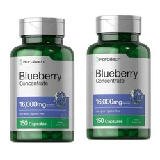 호바흐 블루베리 농축 16000mg 150캐플릿 2개 Horbaach Blueberry