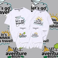 By Sir 親子情侶純棉短T 全家福出遊T恤 多款圖案可選 台灣製造