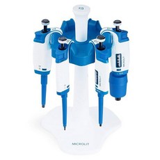 MICROLIT 피펫 세트 카로셀 스탠드 다양한 포함 용량 KIT RBO 4종