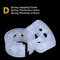 쿠쿠스토어 2pcs 자동차 충격 흡수 장치 우레탄 버퍼 스프링 차량 전원 액세서리 부품, 01 China Mainland