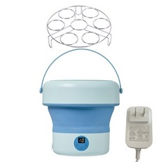 가정용 아파트와 호환되는 식기세척기 터보 카운트다운 접이식 식기세척기, Blue, US
