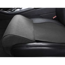 자동차 무릎 시트 연장 쿠션 허벅지 패드 매트 차량용, 1개, 업그레이드 메모리폼-블랙(부드러움)