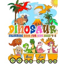 Dinosaur Colouring Book for Kids ages 4-8: 30+ Coloring Pages with Prehistoric Dinosaurs for Boys an... Paperback, Independently Published, English, 9798593173928