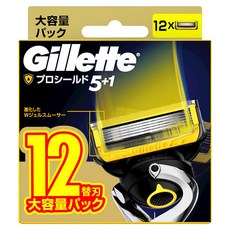Gillette 吉列 Proshield系列刮鬍刀替換頭, 1盒, 12個