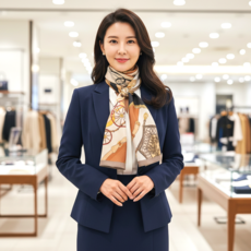 닥스 실크 롱 스카프