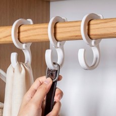 대나무 소품 걸이 후크 모자걸이 열쇠 행거 벽 차키 부착 가방걸이 무타공, 상세페이지 참조, 1개