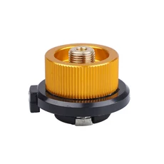 야외 카드 스토브 자동 잠금 가스 탱크 다기능 캠핑 변환기 헤드 어댑터