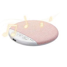 미니 언더 베개 수면 스피커 Bluetooth5.4 타이밍 백색 잡음 HiFi 스테레오 오디오 UltraThin Under Pillow Soundbar, 분홍색