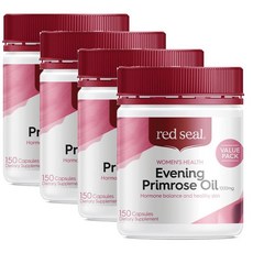 레드씰 달맞이꽃 종자유 캡슐 Red Seal Evening Primrose Oil, 4개, 150정