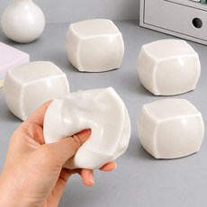 디심플 바삭바삭 말랑이 스퀴시 두부 크런치 슬랑이, 1개