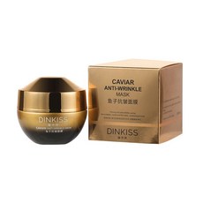 DINKISS 魚子醬抗皺面膜, 1個, Dinkiss奢華魚子醬面膜,單瓶裝