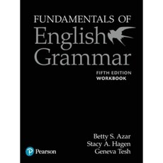 Fundamentals of English Grammar Workbook with Answer Key 5e, Pearson Education ESL