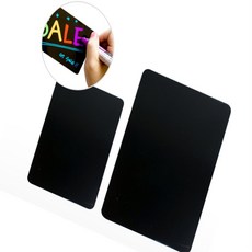 레나셀렉 미니 양면 블랙보드 홍보문구작성