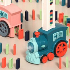 도미노 블럭 자동배치 기차 장난감 트레인 사운드, 상세페이지 참조, 1개