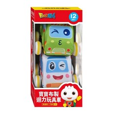 FOOD超人 寶寶布製迴力玩具車, 1個, 救護車.汽車-FOOD超人寶寶布製迴力車