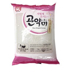 한성 곤약미, 1kg, 3개