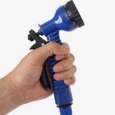 고압 분사 호스 다기능 늘어나는 가정용 확장형 물호스 세차용 스프링형 수도꼭지 조절 압력 분무 간편