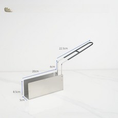 타코 튀김 바구니 나초 모양잡아 접시형 브리또 바스켓, 5cm 직사각형 몰드, 기본 색상