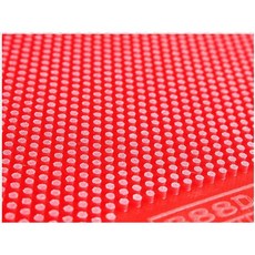 DAWEI大維 正品怪膠黃 長膠王 大顆粒388D-1 長膠單膠皮 特殊處理桌球皮, 1個, 紅色