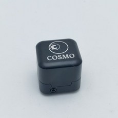 台灣出貨 檯球鋁合金巧克夾磁力巧粉盒金屬斯諾克杆檯球方形巧粉套通用配件, 黑色COSMO強磁巧克盒+扳手, 1個