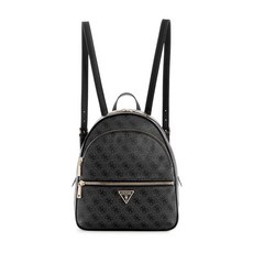 GUESS 여성용 맨해튼 라지 백팩 석탄 로고 원사이즈114370