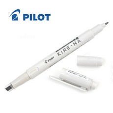 파이롯트 키레나 트윈팁 형광펜, 페일 웜그레이, 5개 (KIRE-NA)