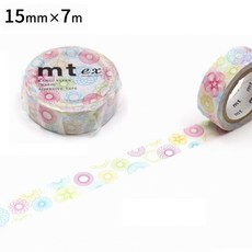 莫莫日貨 新裝上市 日本原裝進口 2015 mt ex系列 紙膠帶 和紙膠帶 - 萬花尺 MTEX1P110R, 1個