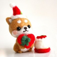 Jiwuo 바늘 Felting 키트 펠트 동물 양모 Felting DIY 키트 도구로 초보자를위한 수제 DIY 재료 바늘 Felting 키트, 85-D, 1개