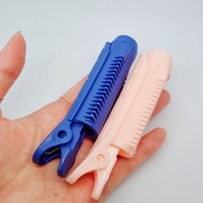 빗살형 뿌리볼륨집게 1p 헤어집게, 상품선택, 핑크, 1개, 핑크