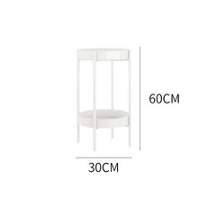 화분 선반 받침대 플라워 인테리어 철제 거실 스탠드 스타일 A 골드 소형 25x50cm, 1단, D_HJ01 화이트 소형 (대형)