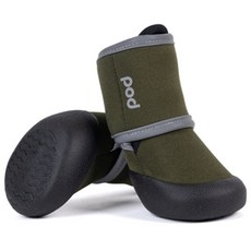 pod 寵物防潑水高筒運動鞋, 軍綠,XL（一套四隻鞋）, 1個