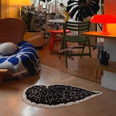 星空秋海棠葉子地毯, 星空秋海棠,50*100, 1個