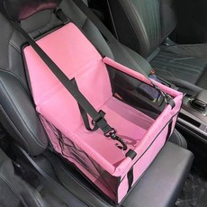 寵物車載座包, 粉色 加強款PVC白管, 1個