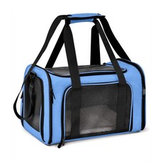 피디노스 강아지 고양이 가방, 1개, 블루