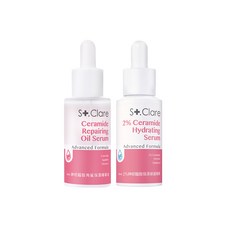 St.Clare 聖克萊爾 神經醯胺角鯊保濕精華油 輕盈版 30ml, 1組