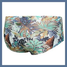 호텔 수영복 예쁜 강습 고급소재 수영복 브랜드jkuss 민트그린가든 포레스트 남자숏사각 남성수영복 스파온천 수영장 훈련