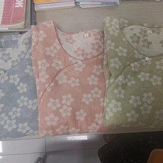純棉紗布女士睡衣春秋薄款家居服套裝