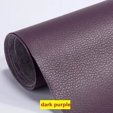 소파 카시트 가죽 수리 패치 사무실 의자 스크래치 테이프 키트 자체 접착 PU 방수 스티커, 1개, dark purple